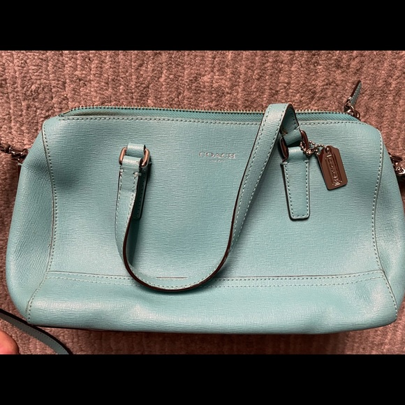 Coach leather crossbody tote - Picture 2 of 6